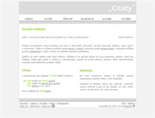 Tablet Screenshot of citaty.kukulich.cz